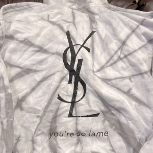Vintage YSL *you’re so lame* hoodie - Not from brand